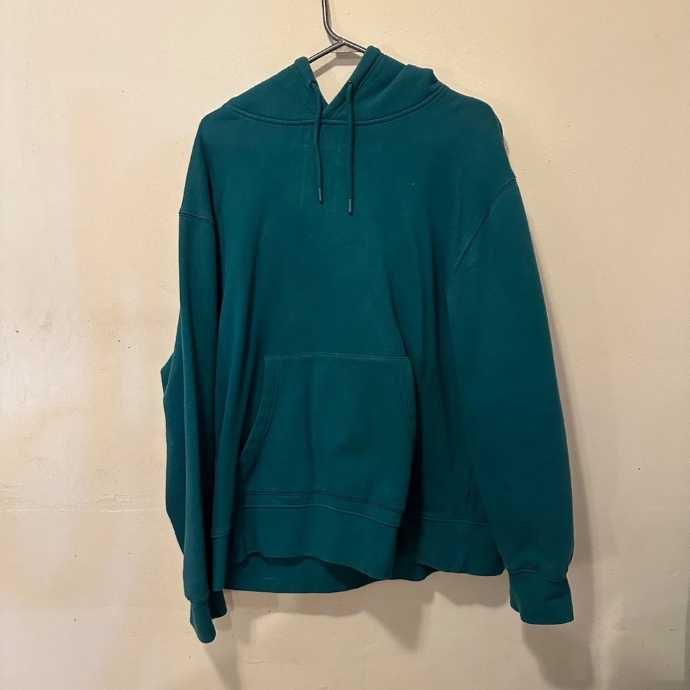TOPMAN Teal Hoodie Size XL
